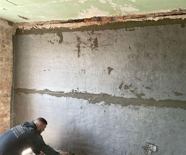 Penetrating damp at Chester property