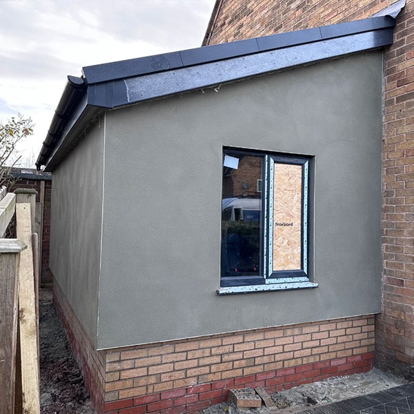 House extension rendering