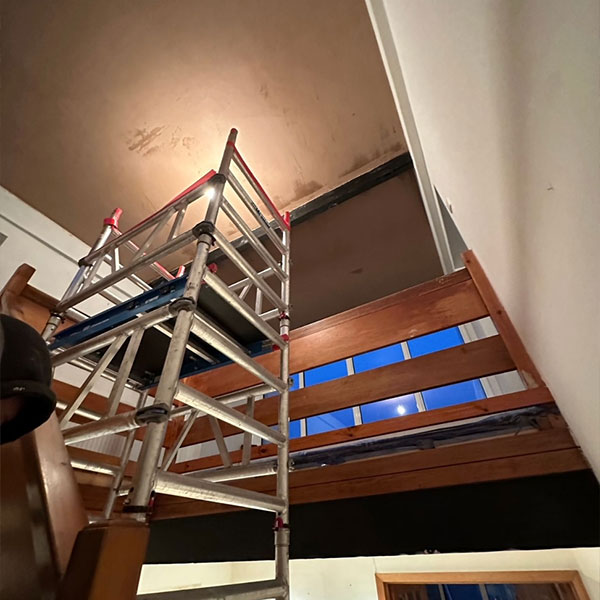 Ceiling plastering